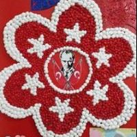 Kağıt katlama buruşturma, yuvarlama, sulu boya  (987)