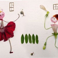 Kağıt katlama buruşturma, yuvarlama, sulu boya  (993)