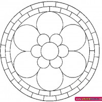 mandala çalişması kağit işleri,sınıf süslemesi fen etkinlikleri  yesilay haftası (155)