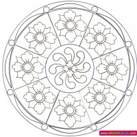 mandala çalişması kağit işleri,sınıf süslemesi fen etkinlikleri  yesilay haftası (157)