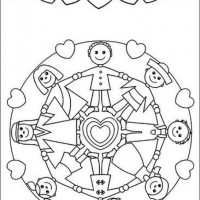 mandala çalişması kağit işleri,sınıf süslemesi fen etkinlikleri  yesilay haftası (164)