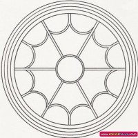mandala çalişması kağit işleri,sınıf süslemesi fen etkinlikleri  yesilay haftası (181)