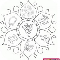 mandala çalişması kağit işleri,sınıf süslemesi fen etkinlikleri  yesilay haftası (20)