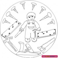 mandala çalişması kağit işleri,sınıf süslemesi fen etkinlikleri  yesilay haftası (32)