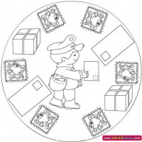 mandala çalişması kağit işleri,sınıf süslemesi fen etkinlikleri  yesilay haftası (33)