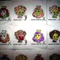 mandala çalişması kağit işleri,sınıf süslemesi fen etkinlikleri  yesilay haftası (48)