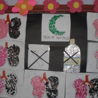 mandala çalişması kağit işleri,sınıf süslemesi fen etkinlikleri  yesilay haftası (81)