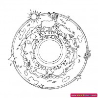 mandala çalişması kağit işleri,sınıf süslemesi fen etkinlikleri  yesilay haftası (89)