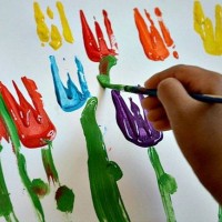 okul öncesi kağit işleri ,duvar süsü ,suluboya çalişması (102)