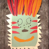 okul öncesi kağit işleri ,duvar süsü ,suluboya çalişması (106)