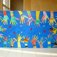 okul öncesi kağit işleri ,duvar süsü ,suluboya çalişması (171)