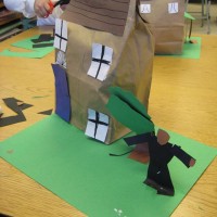 okul öncesi kağit işleri ,duvar süsü ,suluboya çalişması (195)