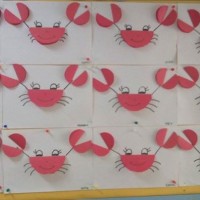 okul öncesi kağit işleri ,duvar süsü ,suluboya çalişması (206)