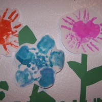 okul öncesi kağit işleri ,duvar süsü ,suluboya çalişması (226)