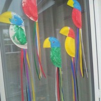 okul öncesi kağit işleri ,duvar süsü ,suluboya çalişması (301)