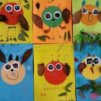 okul öncesi kağit işleri ,duvar süsü ,suluboya çalişması (316)