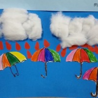 okul öncesi kağit işleri ,duvar süsü ,suluboya çalişması (7)