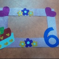 okul öncesınde kağit işler, duvar süsü ,davetiye kartları ,suluboya  çalişması (4323)