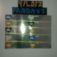 okul öncesınde kağit işler, duvar süsü ,davetiye kartları ,suluboya  çalişması (4342)