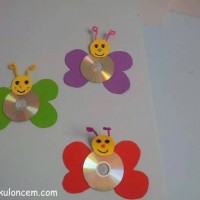 okul öncesınde kağit işler, duvar süsü ,davetiye kartları ,suluboya  çalişması (4376)