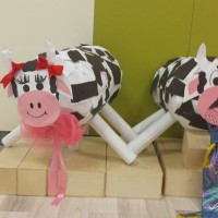 okul öncesınde kağit işler, duvar süsü ,davetiye kartları ,suluboya  çalişması (4484)