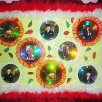 okul öncesınde kağit işler, duvar süsü ,davetiye kartları ,suluboya  çalişması (4567)