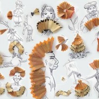 okul öncesınde kağit işler, duvar süsü ,davetiye kartları ,suluboya  çalişması (4602)