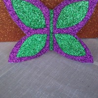 okul öncesınde kağit işler, duvar süsü ,davetiye kartları ,suluboya  çalişması (4612)