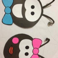 okul öncesınde kağit işler, duvar süsü ,davetiye kartları ,suluboya  çalişması (4617)