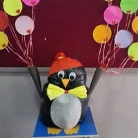 okul öncesınde kağit işler, duvar süsü ,davetiye kartları ,suluboya  çalişması (4619)