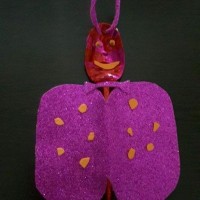 okul öncesınde kağit işler, duvar süsü ,davetiye kartları ,suluboya  çalişması (4672)