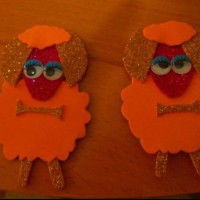 okul öncesınde kağit işler, duvar süsü ,davetiye kartları ,suluboya  çalişması (4678)