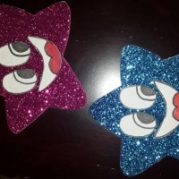 okul öncesınde kağit işler, duvar süsü ,davetiye kartları ,suluboya  çalişması (4682)