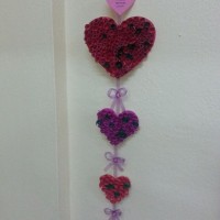 okul öncesınde kağit işler, duvar süsü ,davetiye kartları ,suluboya  çalişması (4698)