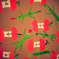 okul öncesınde kağit işler, duvar süsü ,davetiye kartları ,suluboya  çalişması (4699)