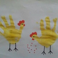 okul öncesınde kağit işler, duvar süsü ,davetiye kartları ,suluboya  çalişması (4722)