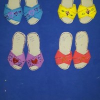 okul öncesınde kağit işler, duvar süsü ,davetiye kartları ,suluboya  çalişması (4732)