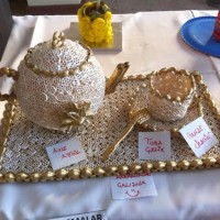 okul öncesınde kağit işler, duvar süsü ,davetiye kartları ,suluboya  çalişması (4828)