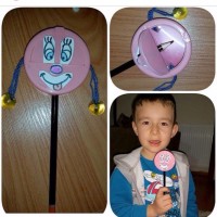 okul öncesınde kağit işler, duvar süsü ,davetiye kartları ,suluboya  çalişması (4873)