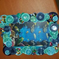 okul öncesınde kağit işler, duvar süsü ,davetiye kartları ,suluboya  çalişması (4908)