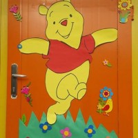 okul öncesınde kağit işler, duvar süsü ,davetiye kartları ,suluboya  çalişması (4929)