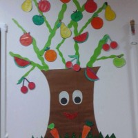 okul öncesınde kağit işler, duvar süsü ,davetiye kartları ,suluboya  çalişması (4930)