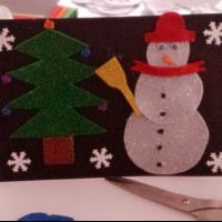 okul öncesınde kağit işler, duvar süsü ,davetiye kartları ,suluboya  çalişması (4978)