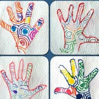 okul öncesınde kağit işler, duvar süsü ,davetiye kartları ,suluboya  çalişması (4999)