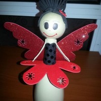 okul öncesınde kağit işler, duvar süsü ,davetiye kartları ,suluboya  çalişması (5018)