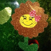 okul öncesınde kağit işler, duvar süsü ,davetiye kartları ,suluboya  çalişması (5029)