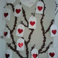 okul öncesınde kağit işler, duvar süsü ,davetiye kartları ,suluboya  çalişması (5042)