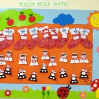 okul öncesınde kağit işler, duvar süsü ,davetiye kartları ,suluboya  çalişması (5071)