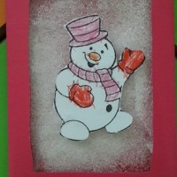 okul öncesınde kağit işler, duvar süsü ,davetiye kartları ,suluboya  çalişması (5088)