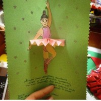 okul öncesınde kağit işler, duvar süsü ,davetiye kartları ,suluboya  çalişması (5139)